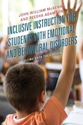 Cover: Inclusive Instruction for Students with Emotional and Behavioral Disorders - Lexington Books