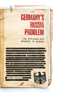Enlarge image Cover: Germany's Russia Problem - Manchester University Press