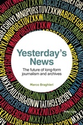 Cover: Yesterday's News - Peter Lang Verlag