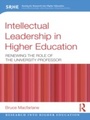 Cover: Intellectual Leadership in Higher Education - Routledge