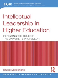 Enlarge image Cover: Intellectual Leadership in Higher Education - Routledge