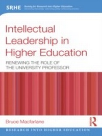 Enlarge image Cover: Intellectual Leadership in Higher Education - Routledge