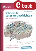 Cover: Differenzierte Lesespurgeschichten Mathematik 5-6 - Auer Verlag