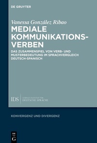 Abbildung von: Mediale Kommunikationsverben - De Gruyter