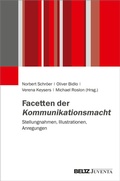 Cover: Facetten der Kommunikationsmacht - Juventa Verlag ein Imprint der Beltz Verlagsgruppe GmbH & Co. KG