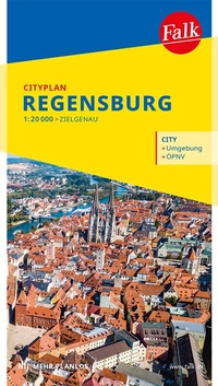 Abbildung von: Falk Cityplan Regensburg 1:16.000 - FALK, OSTFILDERN