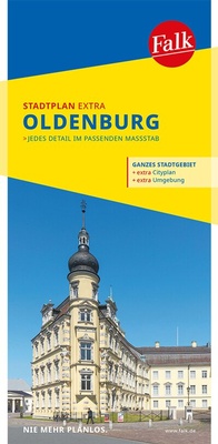 Abbildung von: Falk Stadtplan Extra Oldenburg 1:17.500 - Falk ein Imprint von MAIRDUMONT