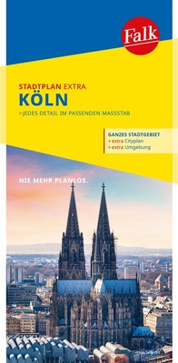 Abbildung von: Falk Stadtplan Extra Köln 1:20.000 - Falk ein Imprint von MAIRDUMONT