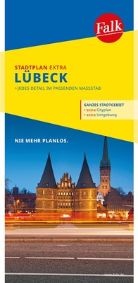 Abbildung von: Falk Stadtplan Extra Lübeck 1:22.500 - Falk ein Imprint von MAIRDUMONT