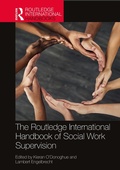 Cover: The Routledge International Handbook of Social Work Supervision - Routledge