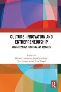 Abbildung von: Culture, Innovation and Entrepreneurship - Routledge