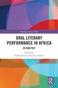 Cover: Oral Literary Performance in Africa - Routledge