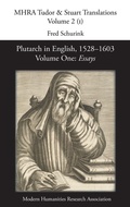 Cover: Plutarch in English, 1528-1603 - Texts and Translations