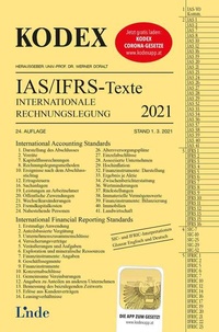 Bild vergrößern Bild: KODEX Internationale Rechnungslegung IAS/IFRS - Texte 2021 - Linde