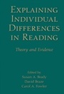 Cover: Explaining Individual Differences in Reading - Psychology Press Ltd
