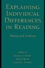 Cover: Explaining Individual Differences in Reading - Psychology Press Ltd
