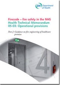 Cover: Firecode - fire safety in the NHS - Stationery Office Books
