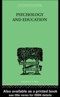 Bild: Psychology And Education - Routledge