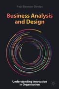 Cover: Business Analysis and Design - Palgrave Macmillan