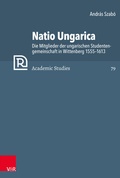 Cover: Natio Ungarica - Vandenhoeck & Ruprecht