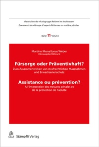 Abbildung von: Sackgasse Verwahrung/Internement: Dans l'impasse? - Stämpfli Verlag