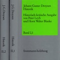 Cover: Johann Gustav Droysen: Historik / Band 2,1-2 - frommann-holzboog