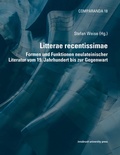 Cover: Litterae recentissimae - innsbruck university press
