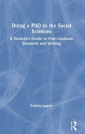 Cover: Doing a PhD in the Social Sciences - Routledge
