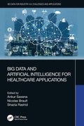 Cover: Big Data and Artificial Intelligence for Healthcare Applications - CRC Press
