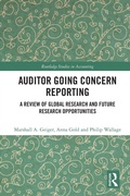 Cover: Auditor Going Concern Reporting - Routledge
