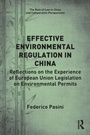Cover: Effective Environmental Regulation in China - Routledge