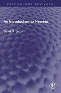 Cover: An Introduction to Hearing - Routledge