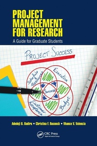 Enlarge image Cover: Project Management for Research - CRC Press