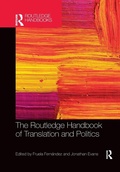 Cover: The Routledge Handbook of Translation and Politics - Routledge