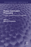 Cover: Human Information Processing - Routledge