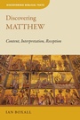 Cover: Discovering Matthew - Eerdmans
