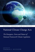 Cover: National Climate Change Acts - Hart Publishing