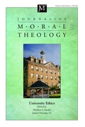 Cover: Journal of Moral Theology, Volume 9, Special Issue 2 - Wipf and Stock Publishers