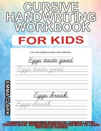 Enlarge image Cover: Cursive Handwriting Workbook for Kids - Charlie Creative Lab