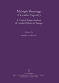 Cover: Multiple Meanings of Gender Equality - Central European University Press