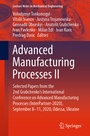 Cover: Advanced Manufacturing Processes II - Springer