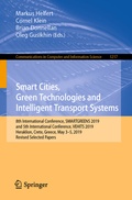 Bild: Smart Cities, Green Technologies and Intelligent Transport Systems - Springer
