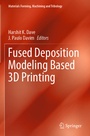 Cover: Fused Deposition Modeling Based 3D Printing - Springer