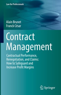 Enlarge image Cover: Contract Management - Springer