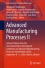 Cover: Advanced Manufacturing Processes II - Springer