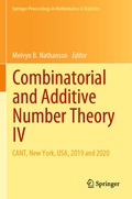 Bild: Combinatorial and Additive Number Theory IV - Springer