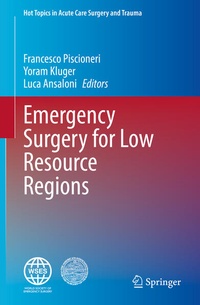 Bild: Emergency Surgery for Low Resource Regions - Springer