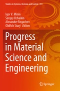 Cover: Progress in Material Science and Engineering - Springer