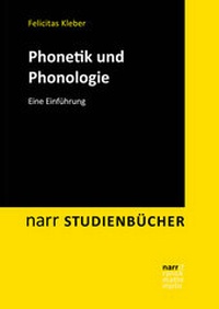 Abbildung von: Phonetik und Phonologie - Narr Francke Attempto