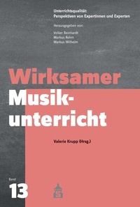 Abbildung von: Wirksamer Musikunterricht - Schneider bei wbv